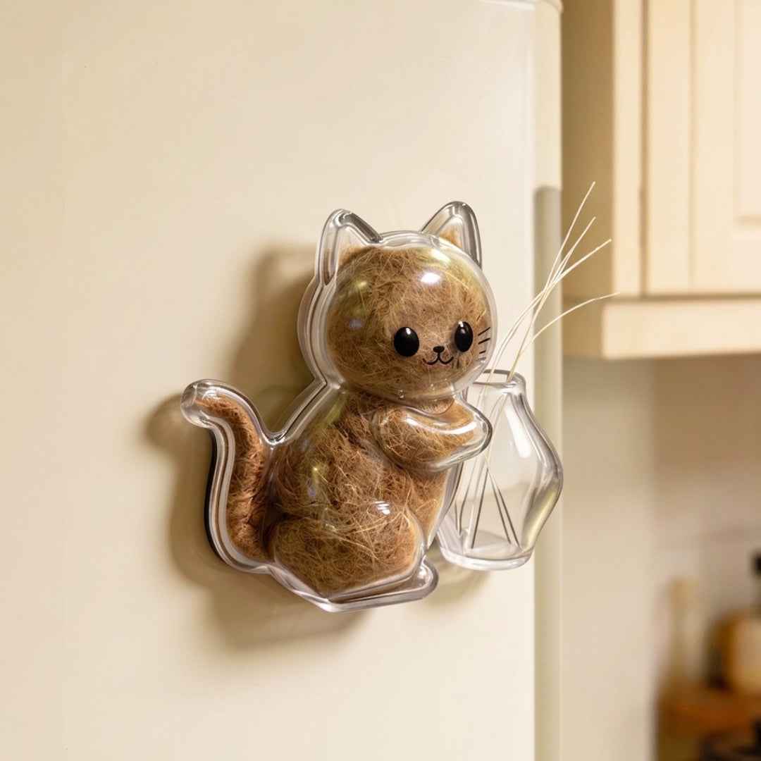 Magnetic Cat Fur &amp; Whisker Keepsake Box