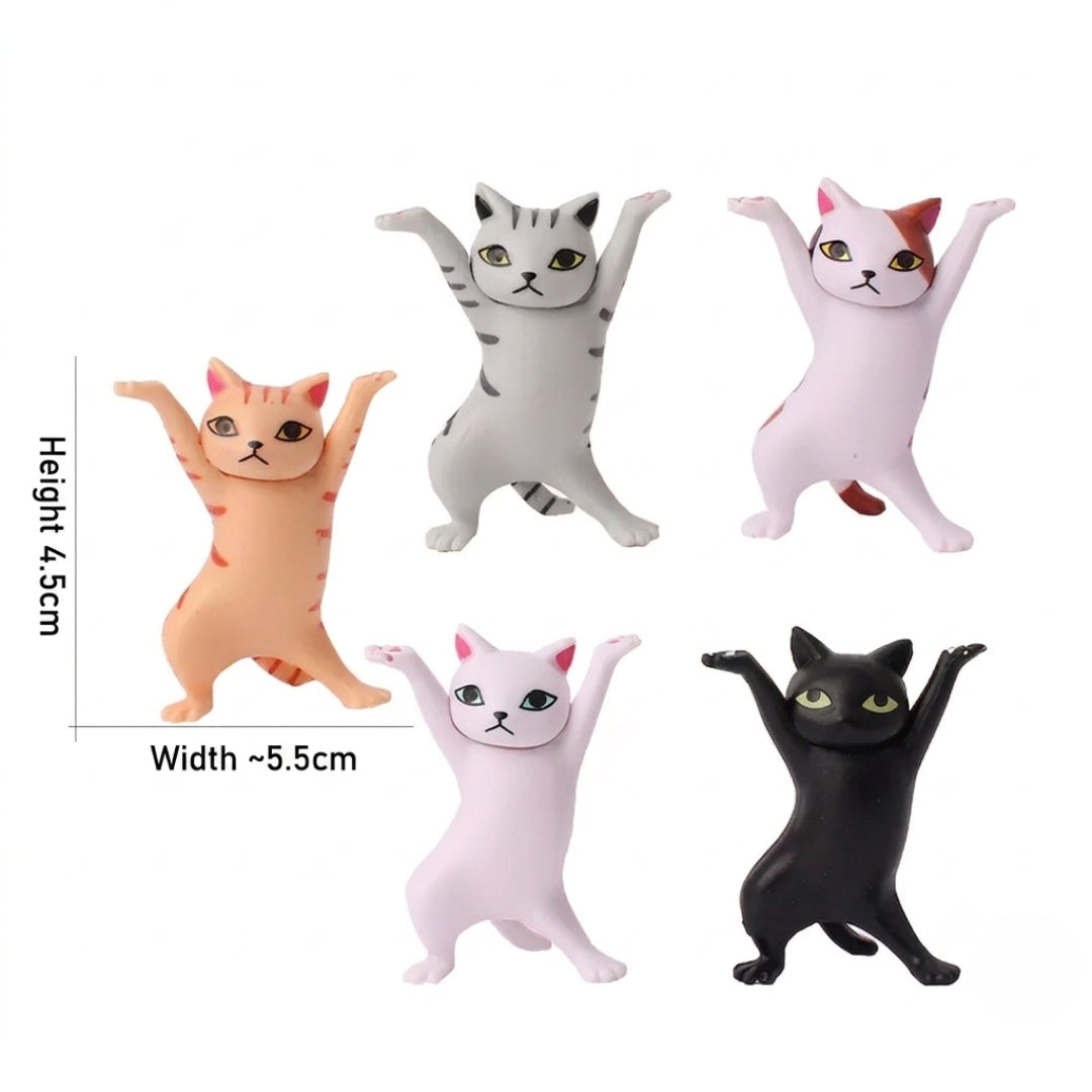 Dancing Cat Holder set (set of 5)